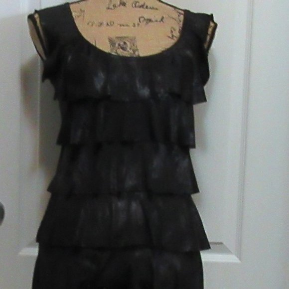 Ladies Small layer look top - Shimmer - Picture 5 of 9